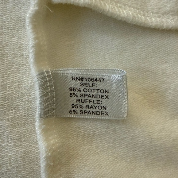 Boston Proper Cream Knit Cardigan - Picture 4 of 7